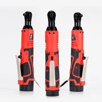 Hormy 3/8 Inch Cordless Electric Wrench 65Nm Right Angle Ratchet Wrenches 18V Rechargeable Car Repair Tool Set Angle Wrench 2