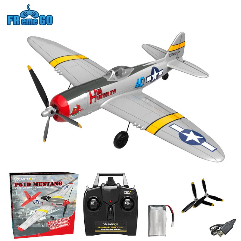 Electric RC Fighter Plane 400mm Wingspan 2.4G 4Ch Aerobatic Aircraft