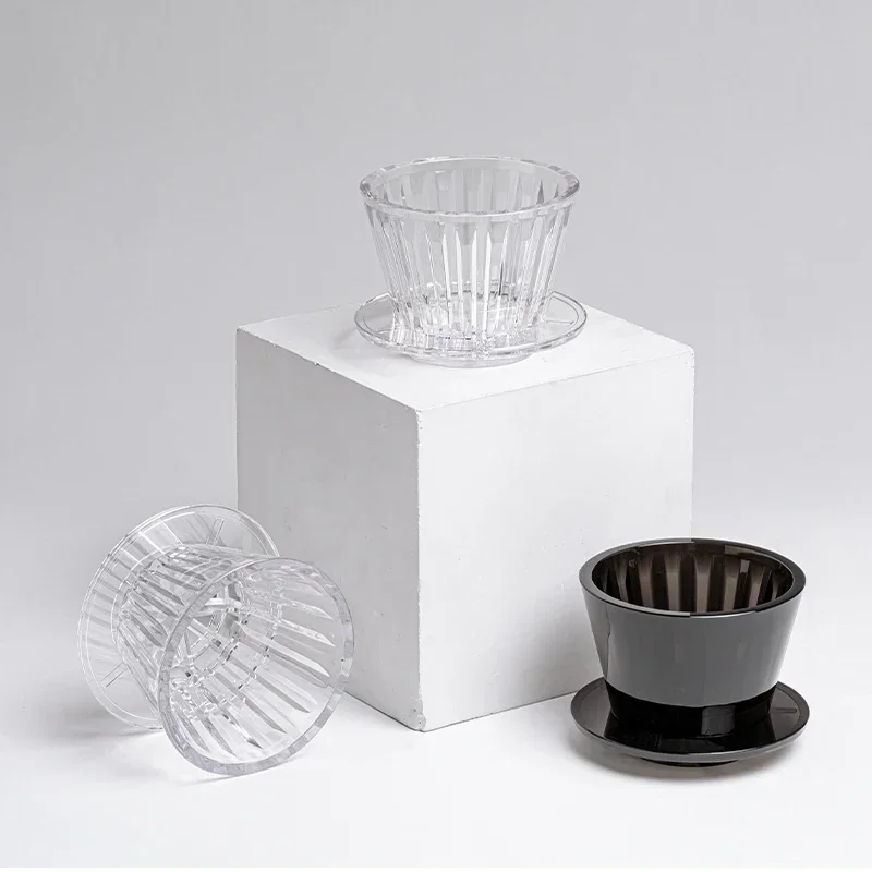 Coffee Filter 1 PC Acrylic Coffee Funnel Coffee Filter Filter Funnel Cup Paper Cup