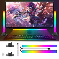 Smart RGBIC Light Bar LED Music Rhythm Atmosphere Lamp Pickup Light Gaming Lighting Display Computer Light For Desktop Bedroom 1