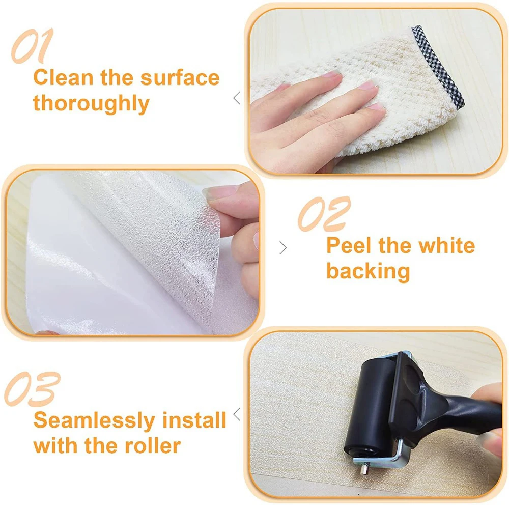 Transparent Anti-Slip Waterproof Tape for Stair Treads and Floors - 5m Heavy Duty Grip Tape