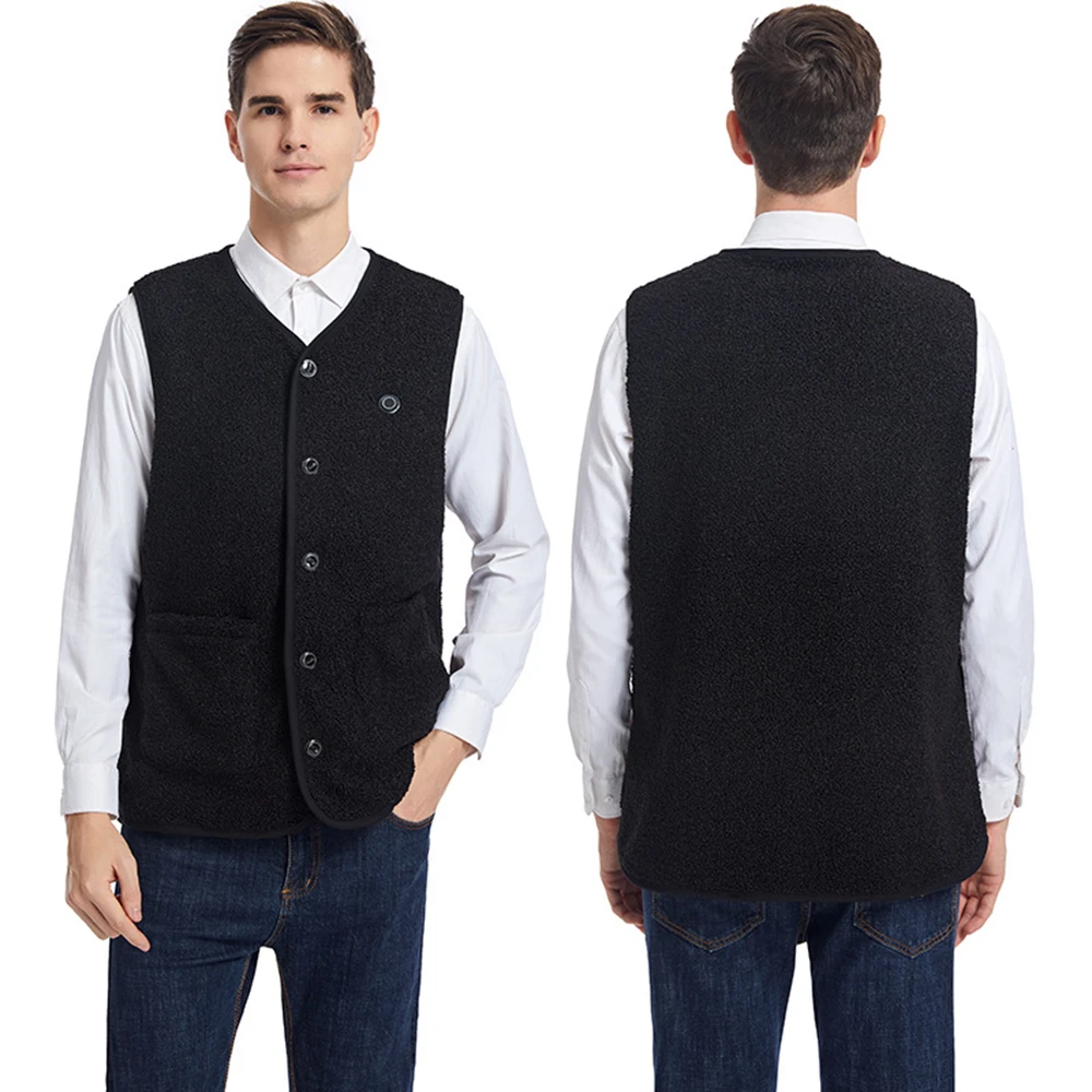 Heating Suit USB Power Supply Constant Temperature Heating Vest 16 Zone Electric Vest Outdoor Thermal Insulation