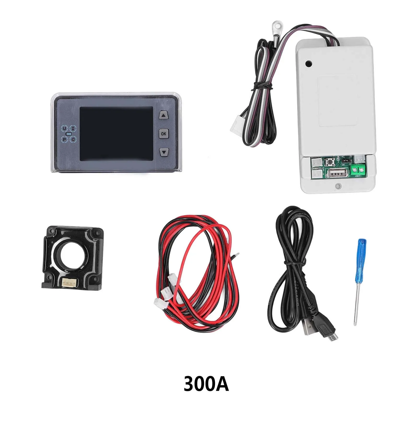 

Wireless Voltage Ammeter Colorful LCD Battery Monitoring Charging Meter