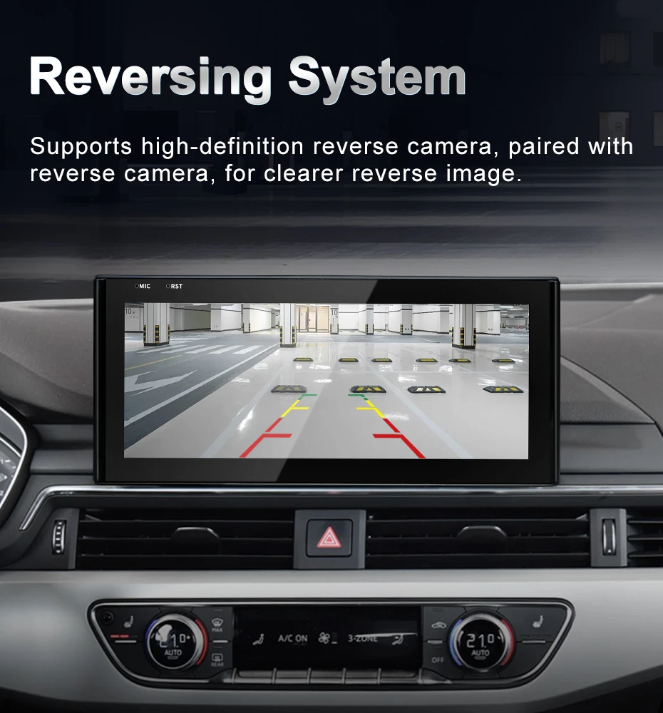 Qualcomm Snapdragon 680 6225 2.4GHz Wireless CarPlay Auto For AUDI A4 A5 B9 Car