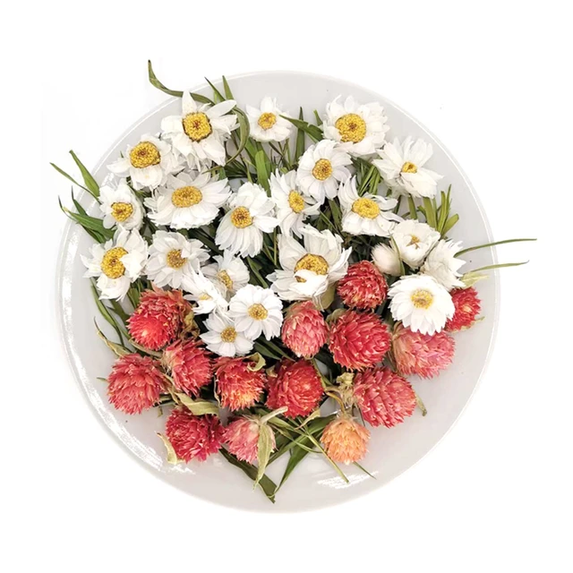 Natural Dry Flower Bouquet Small Star Flowers Chrysanthemum Daisy Epoxy  Resin Mold Wedding Decoration Boho Home Decor Accessori - AliExpress