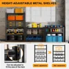 5 Tier Garage Shelving, Storage Shelves Heavy Duty Shelving, Adjustable Metal Shelf Rack and Shelf Units 3