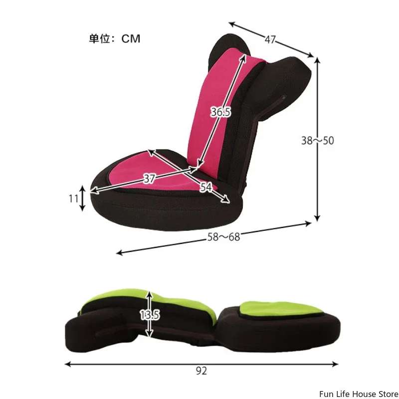 Modern Simple Single Lazy Sofa Tatami Living Room TV E-sports Game Lazy Chair Home Recliner Dormitory Chair Home Furniture Gift