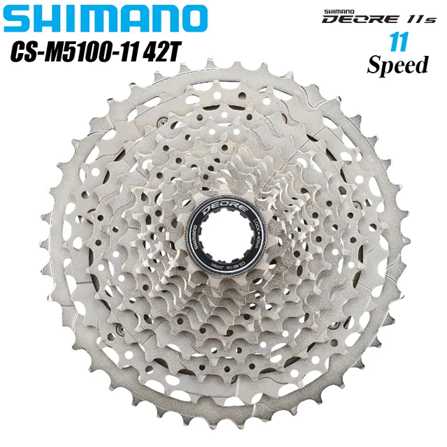 SHIMANO-DEORE cs m5100カセットスプロケット,11スピード,11-42t