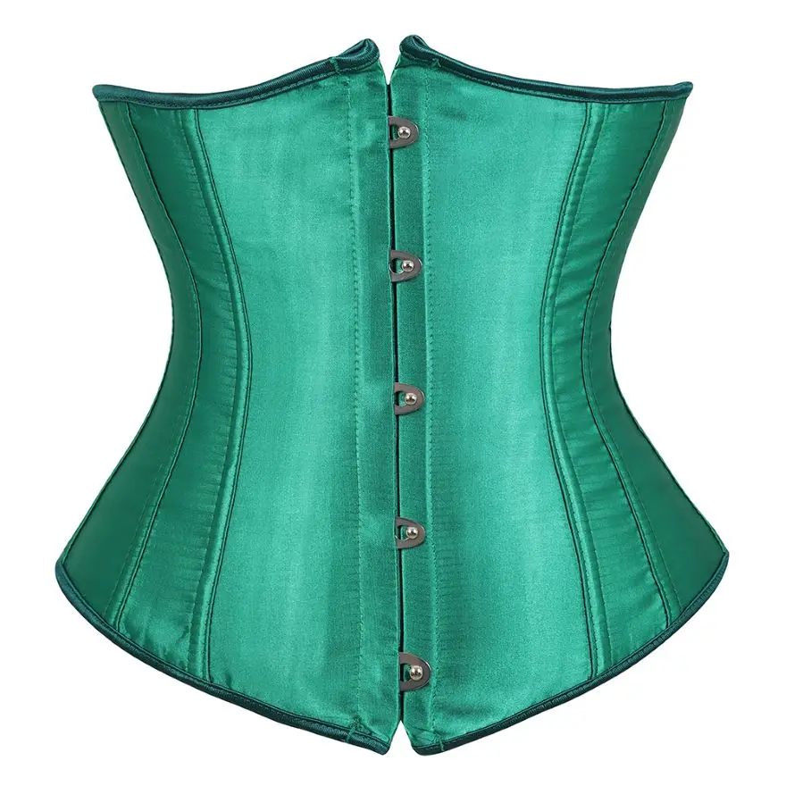 Women Corset Bustier Top Underbust Waist Cincher Slimming Body Shaper Lingerie Plus Size