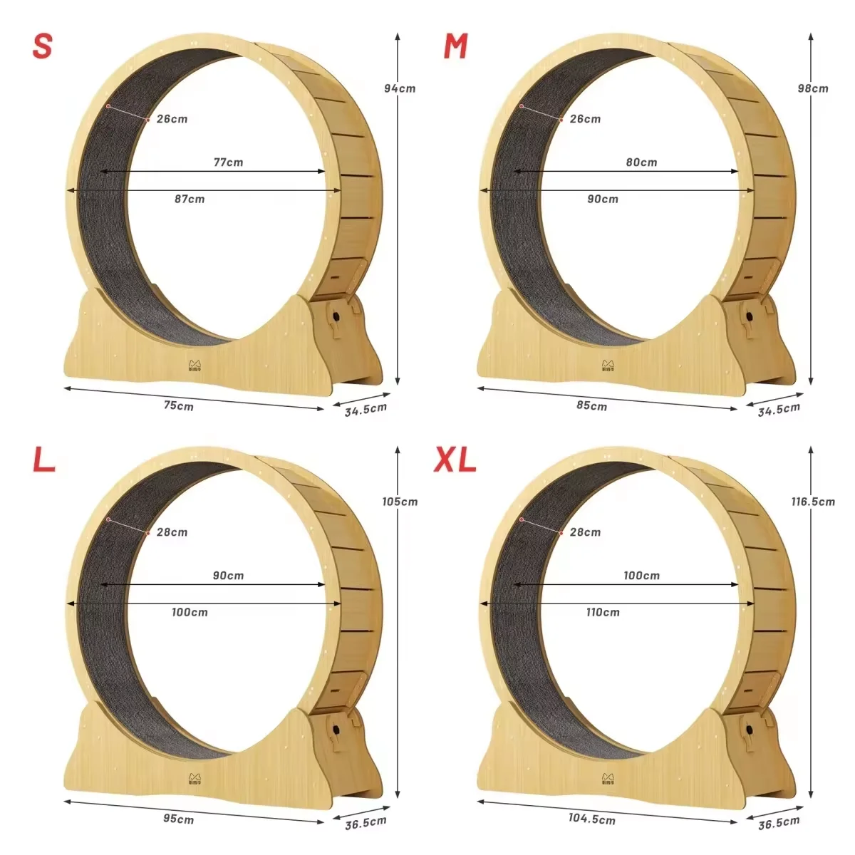 Pet Cat Running Wheel Pet Treadmill Exercise Lose Weight Walking Fitness Toy Silent Dog Cat Toys Interactive Climbing Frame