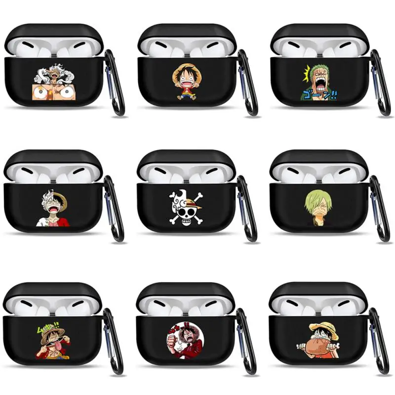 

Защитный чехол для наушников Kawaii Мультяшные комиксы One Piece Zoro мультфильм Airpods1 2 Bluetooth наушники оболочка наушников