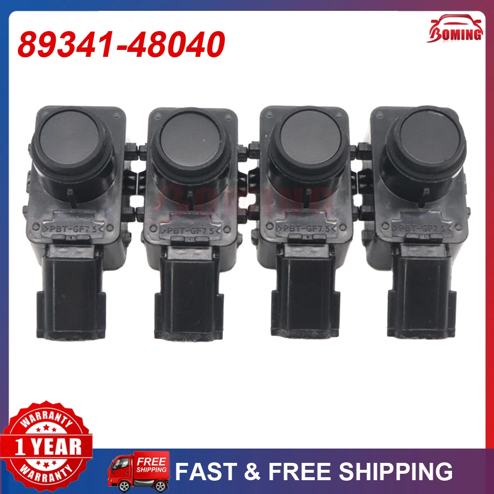 4PCS 89341-48040 Ultrasonic PDC Bumper Parking Sensor Fit for Lexus