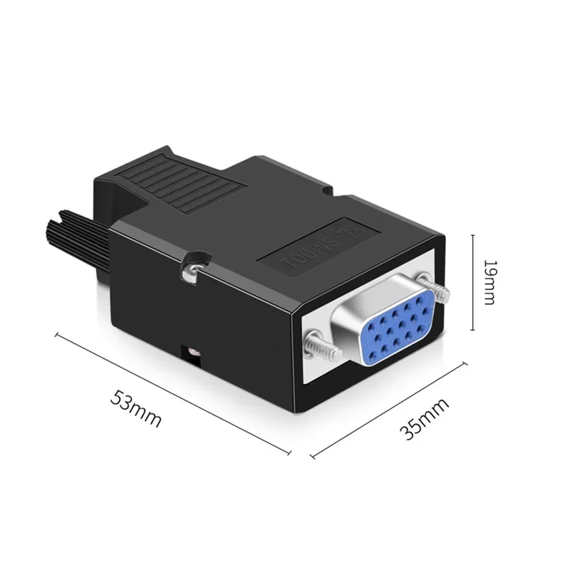 3 + 9 разъем VGA без пайки DB15 3 + 6 блокировочный Тип 3 ряда 15-контактный штекер «папа» «мама» компьютерный монитор проектор терминал для выключения (art.: 3920c5e387ecd) - 3920c5e387ecd