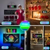 Car LED Matrix Pixel Flexible Panel Night Light DIY Programmable Display Bluetooth App Control Logo Light Car Windows Bars Party 6