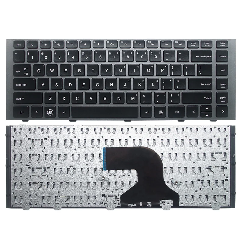 

New English US Keyboard For HP 4440s 4441s 4445s 4446s 4441 4446 Series Black Laptop Keyboard