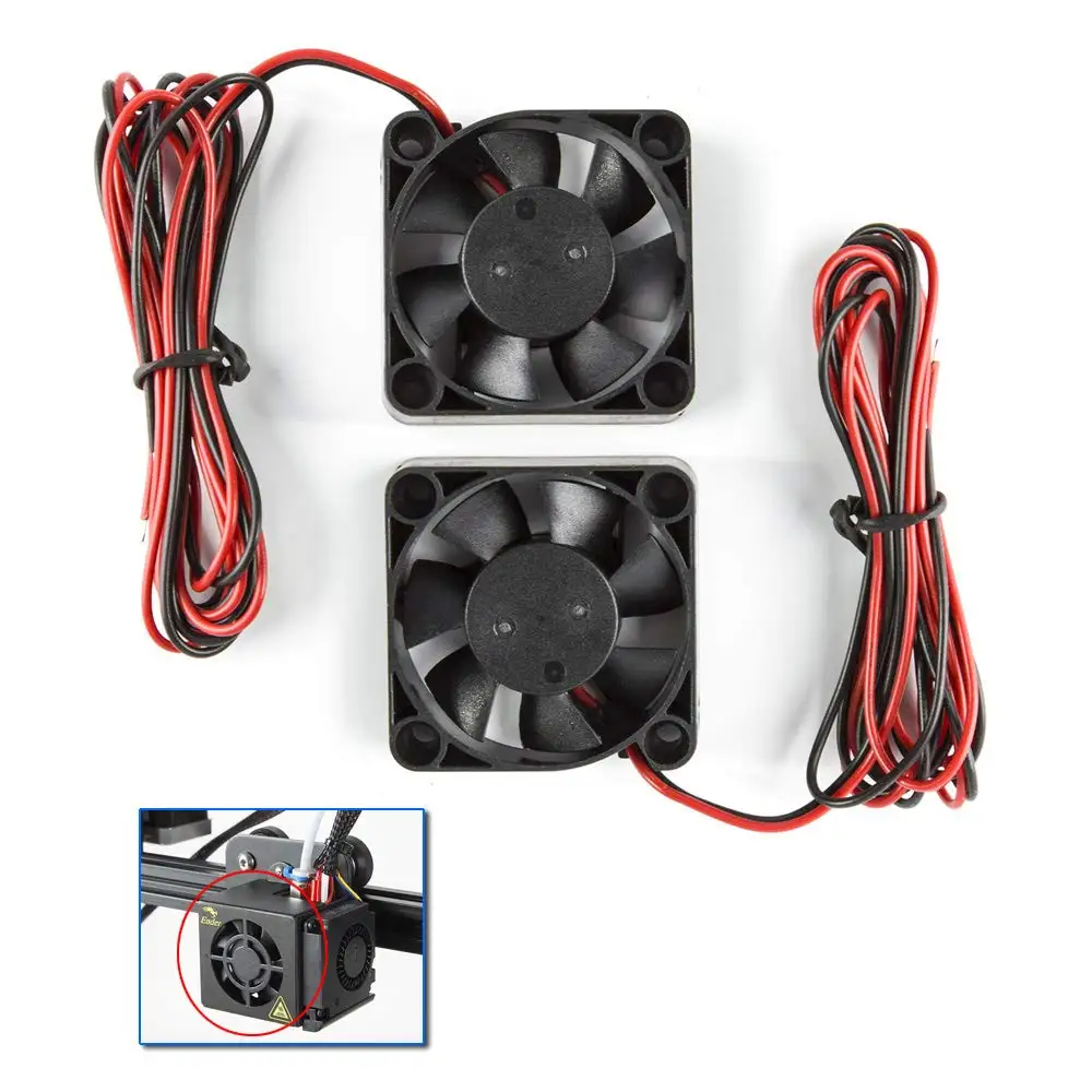 10 Ventole Di Raffreddamento DC Brushless, 24V, 40x40x10mm, 9 Pale, Modello 4010S24M