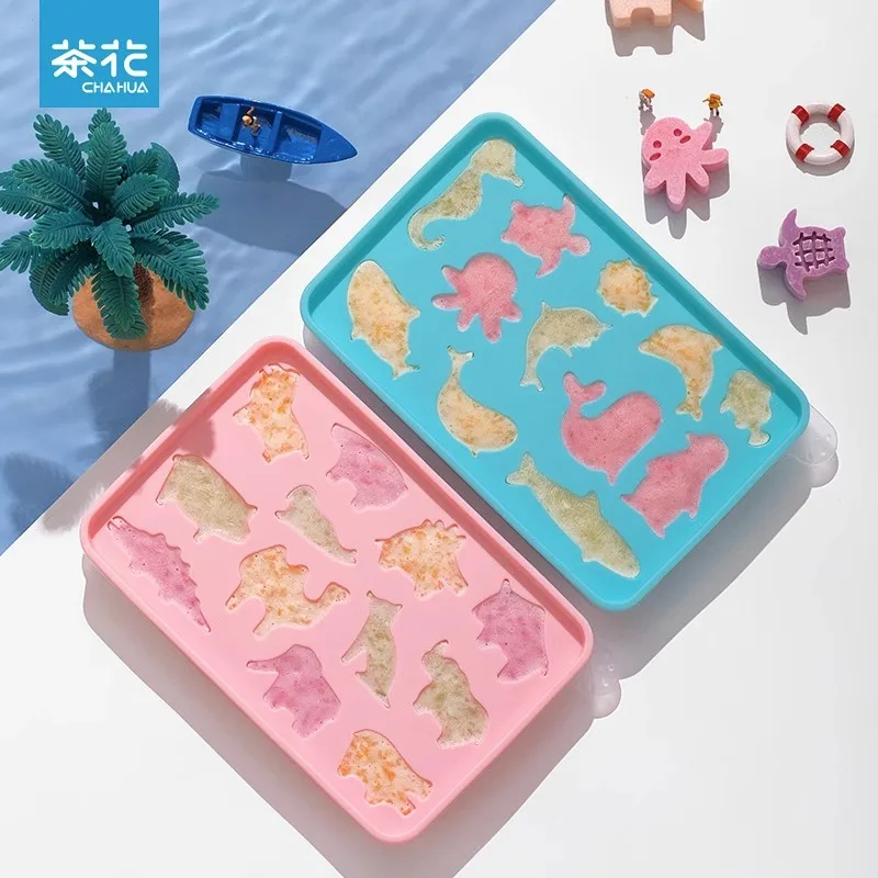 

CHAHUA Edible Silicon Ice Cube Mold - The Perfect Household Ice Tray for Refreshing BeveragesIntroducing the CHAHUA Edible Sili