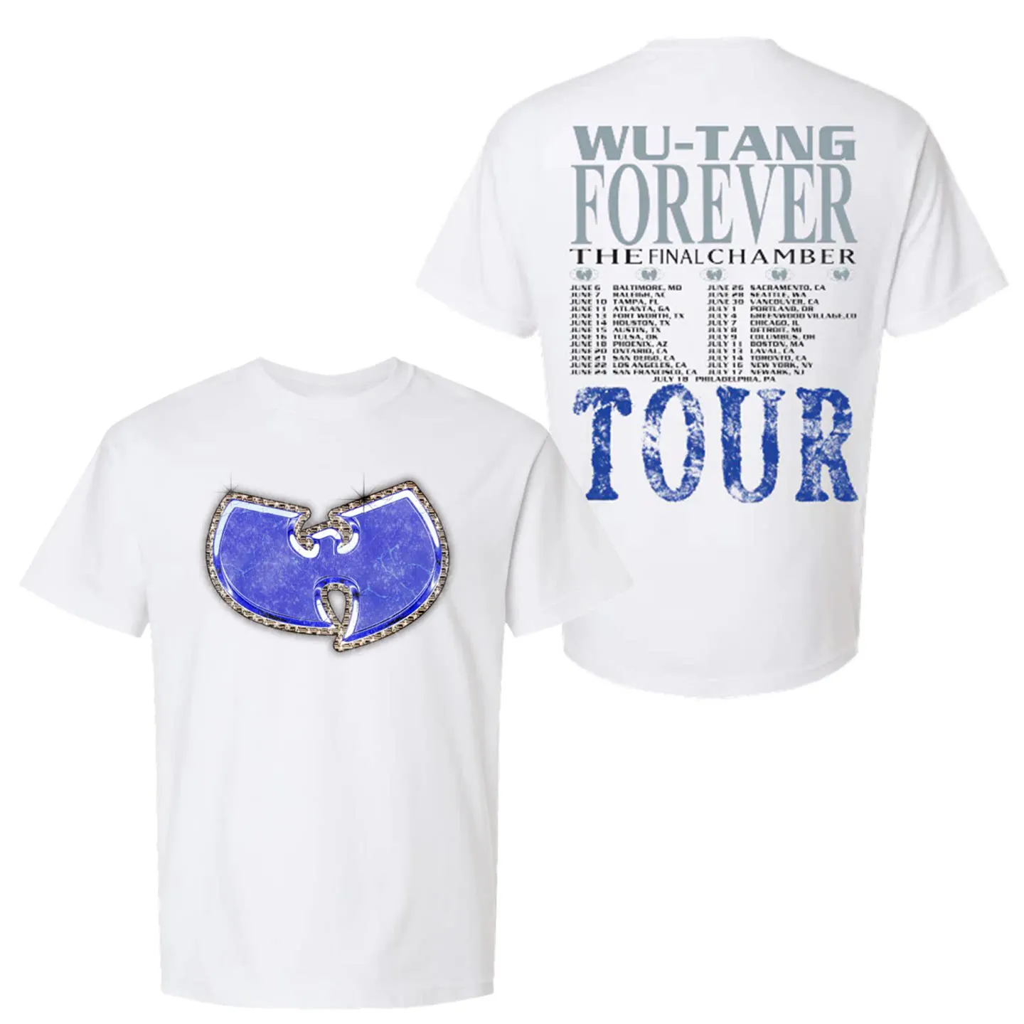 Bestes Wu-Tang Clan Hip-Hop-Gruppen-T-Shirt im amerikanischen Retro-Stil, locker geschnitten, kurzärmelig, für Männer und Frauen