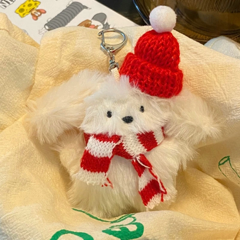 

Милый плюшевый брелок-подвеска в виде сердца в виде кролика, прекрасные плюшевые подвесные украшения, брелок с подвеской для кошелька, сумки, рюкзака, сумки