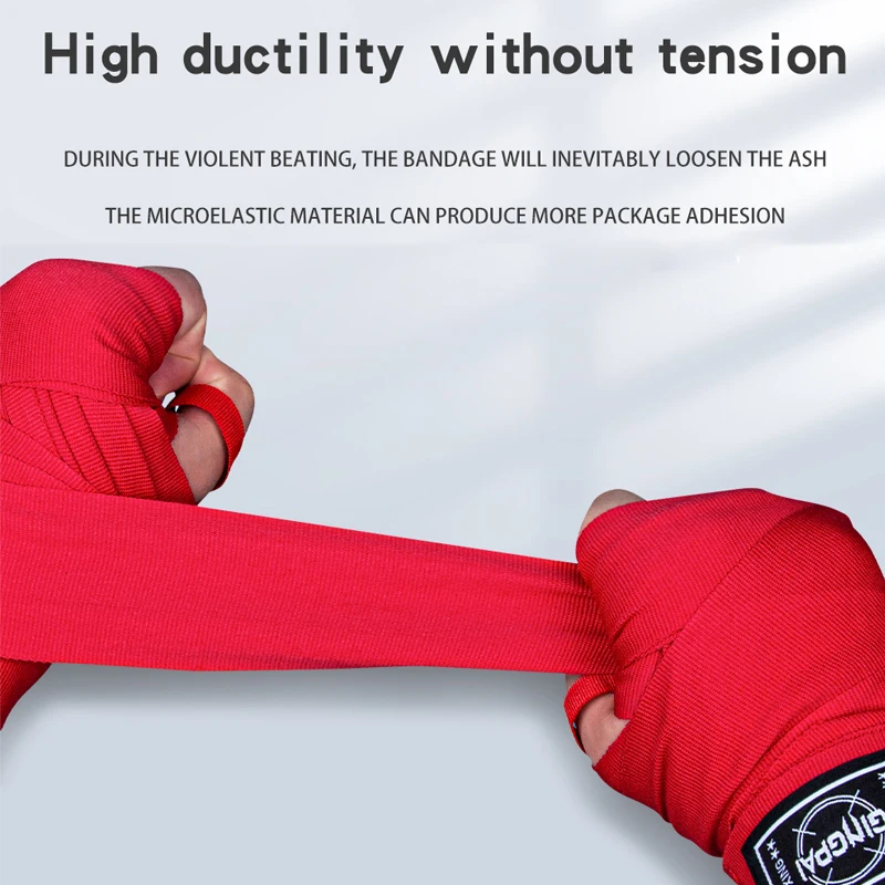 PCS Boxing Gloves Elastic Boxing Hand Wraps Breathable