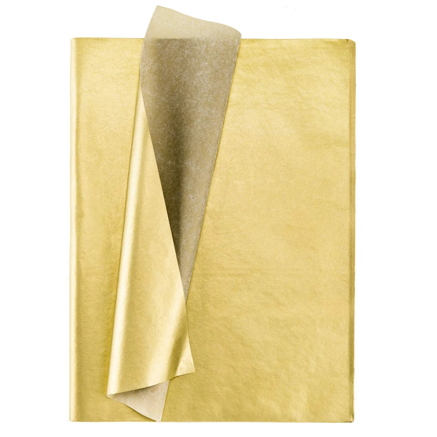 

Золотая салфетка, 100 листов, металлическая упаковочная бумага для подарков на день рождения, украшение на годовщину, День святого Валентина