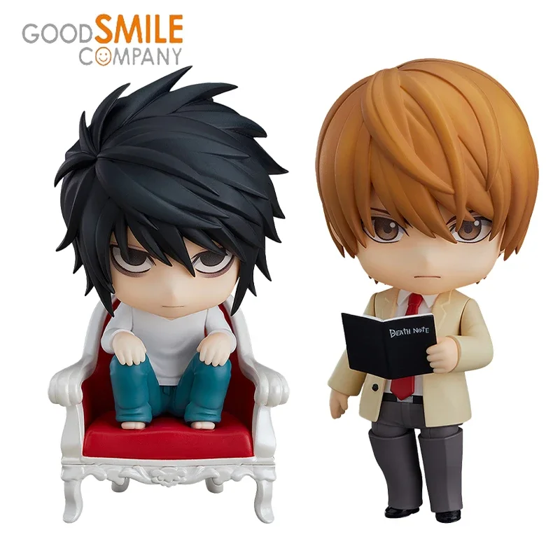 

Original Good Smile Yagami Light L 2.0 Nendoroid No.1200 DEATH NOTE Action Figures Boxed Model Doll Collection Decoration Gift
