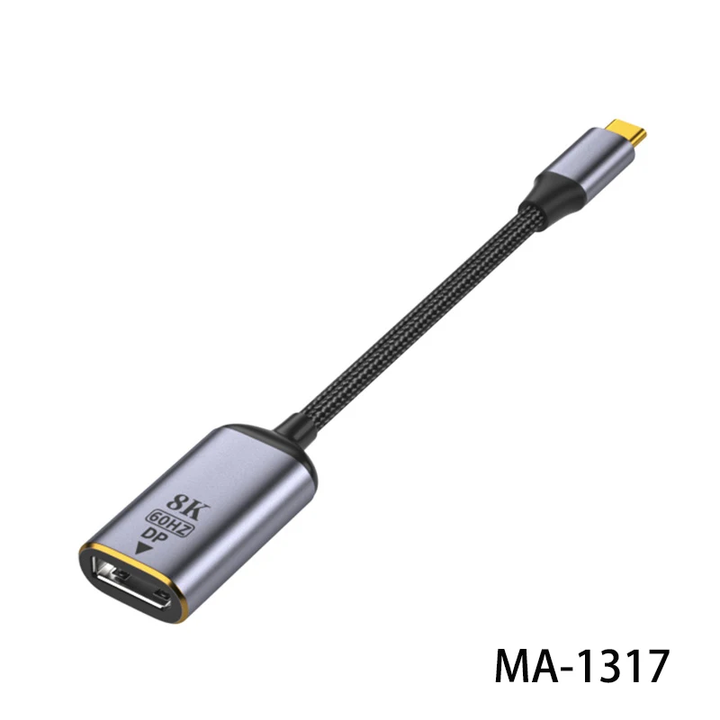 1PCS DP toTYPE-C Adapter Stecker 8K 60HZ Kabel USB miniDP 1,4 Konverter VGA HDTV Displayport Adapter für MacBook M2 M3 Air – Detail 8
