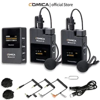 Comica BoomX-D 2.4G Wireless Microphone Dual-channel Lapel Microphone