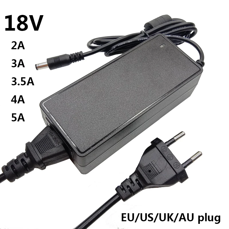 18 V 2A 3A 3.5A 4A 5A Ac Adattatore Di Alimentazione Universale Da 18 Volt Adattatore Cc 18 V 18 V2A 18 V3A 18 V5A 18 V4A Adattatore Convertitore