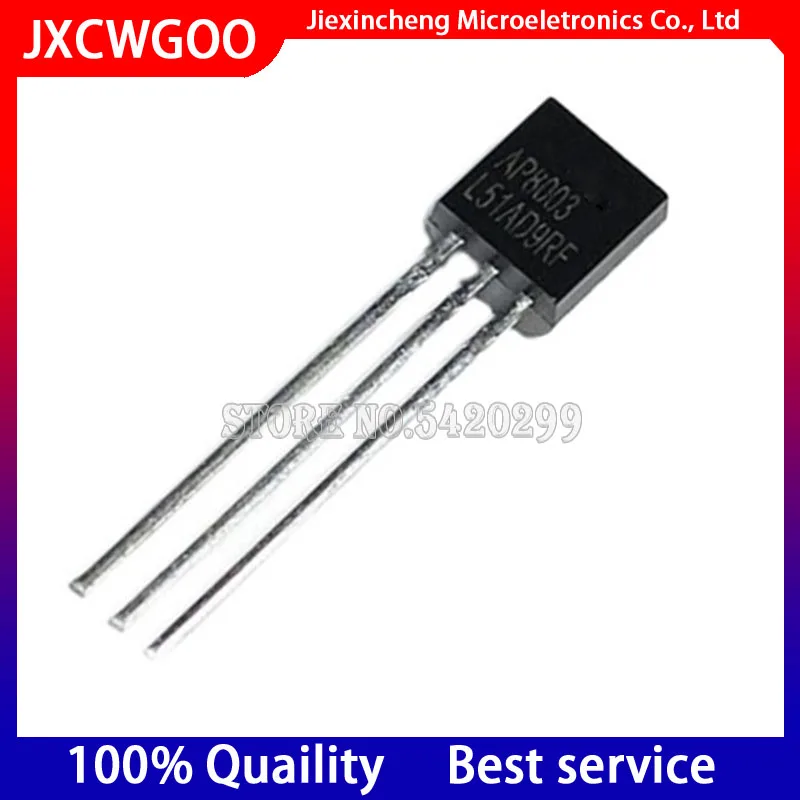 Новый оригинальный AP8003ZAC-T1 AP8003ZAC AP8003 TO92 30 шт.лот (art.: 3920bca240232) - 3920bca240232