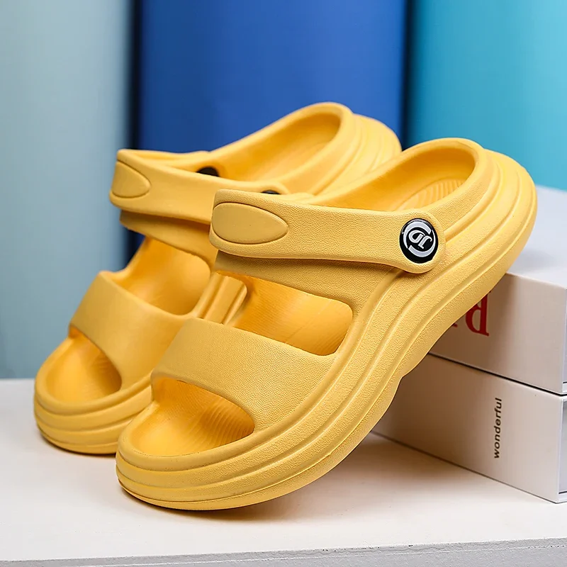 Garden Clogs Shoes Kids Sandals Kids Girls Clogs Summer Water Shoes Beach Platform Waterproof EVA Boys Sandal Breathable 2 To 8 Years Children Girls