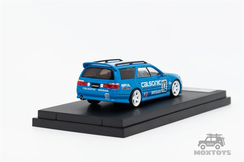 ミニカー 1/64 ZOOM Stagea R34 260RS Blue Carbon NISSAN Stagea (R34) - blue carbon - Zoom 1:64 | eBay