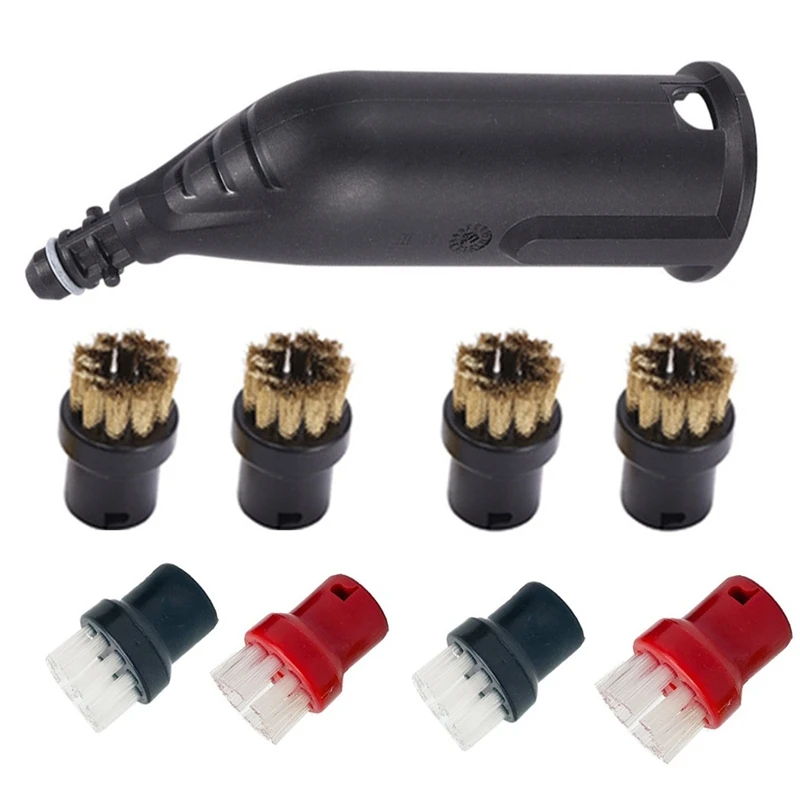 Powerful Nozzle Nozzle Cleaning Brush Head Brush Spare Parts Nozzle For Karcher Steam Vacuum Cleaner SC1 SC2S C3 SC4 Accessories