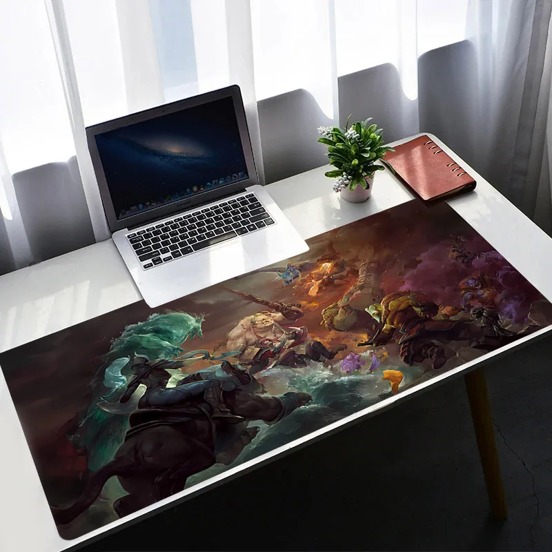 

PC Gaming Large Mouse Pad Keyboard Office Anime Dota 2 Desk Mat Mousemat 900x400 Laptop Game Accessories Rubber Mousepad Carpet