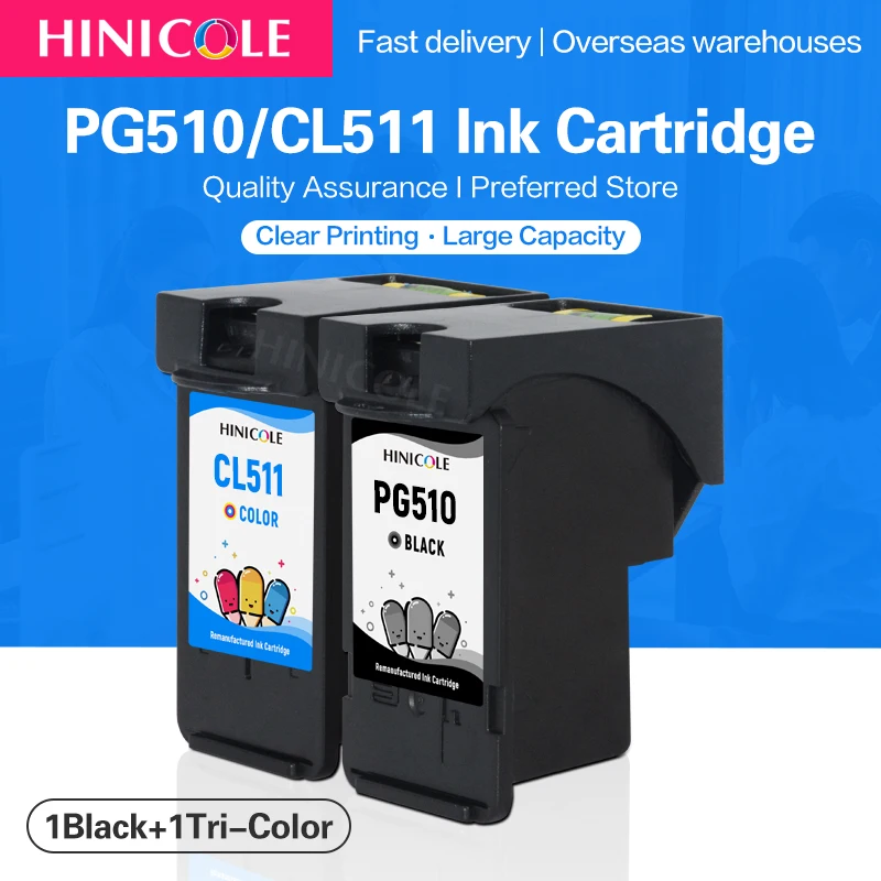 Neue versiegelte Tintenpatrone Doppelpackung PG510 Canon schwarz Druckerpatronen für Canon Pixma
