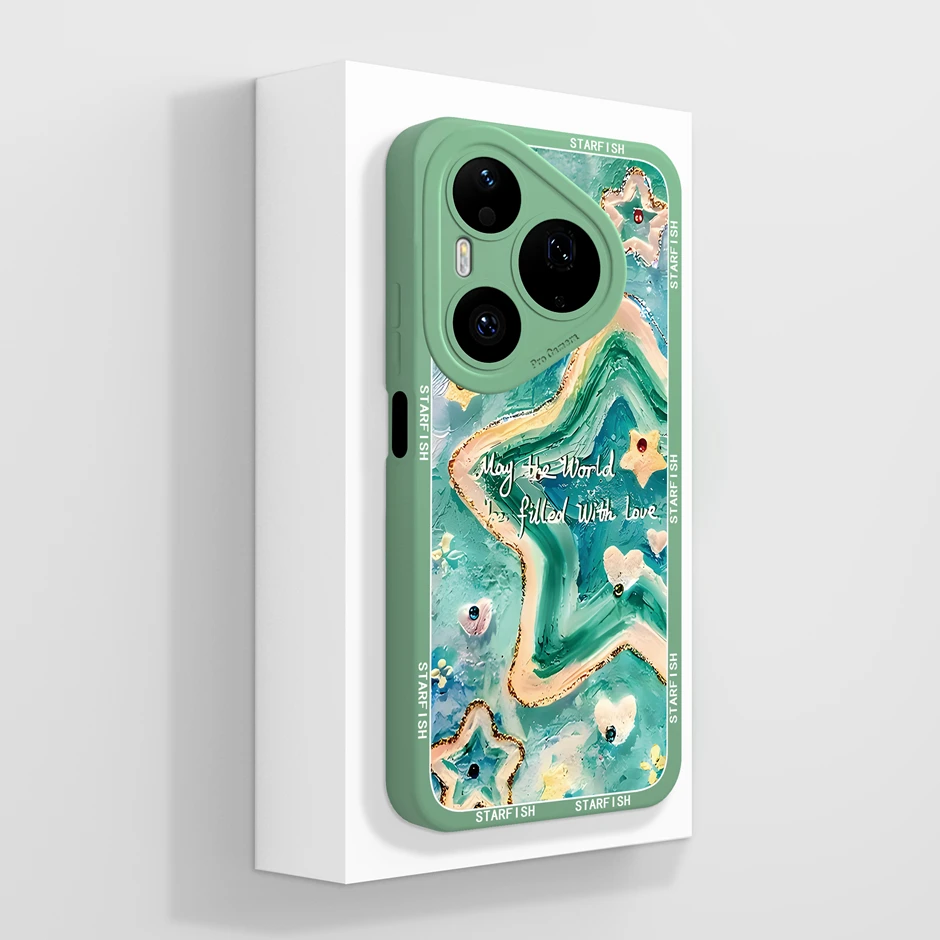 Cartoon Panda Star Portable Soft Minimalist Phone Case Cover