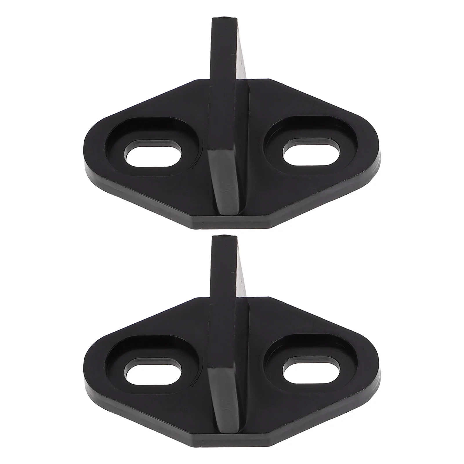 2 Sets Slotted Stopper Prevent Swinging Out Hardwares Sliding Closet Door Guides Barn Through Floor Flooring