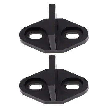 슬롯 스토퍼, 흔들림 방지 하드웨어, 슬라이딩 옷장 문짝 가이드, 바닥 바닥을 통한 헛간, 2 세트