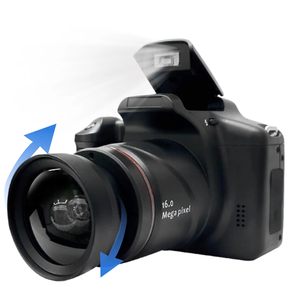 16MP Digital Camera – Vlogging Camera with 2.4 Inch LCD Screen & 16X Digital Zoom