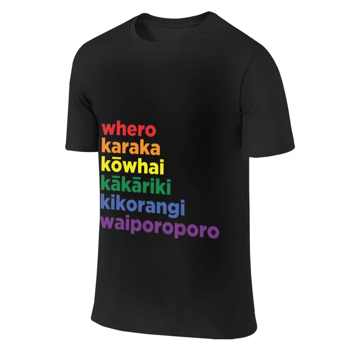 

Whakah - Pride Racerback Men's short sleeve t-shirt Slim Fit Tops Shirts