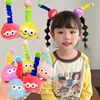 1/5pcs Colorful Little Monster Hairpins Girls Kid Cartoon Plush Antenna Briquettes Hair Clips Barrette Big Eye Doll Headwears 1