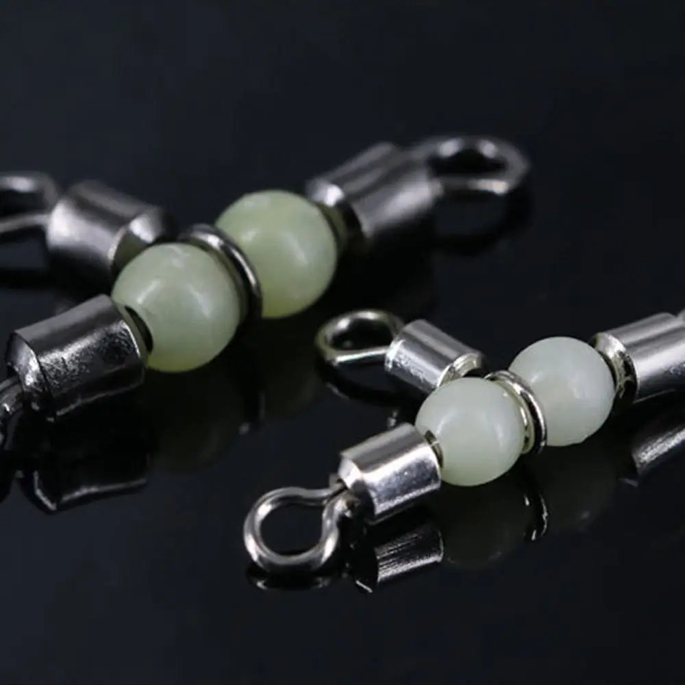 Perles Avec émerillon Roulant - Lot De 20 - Pêche Mer & Carpe