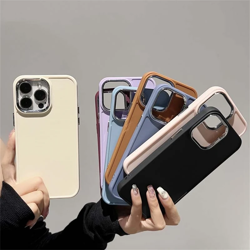 Coque de téléphone en silicone souple pour iPhone 11 12 13 14 15 Pro Plus X Xs Max XR antichoc_voghion.com