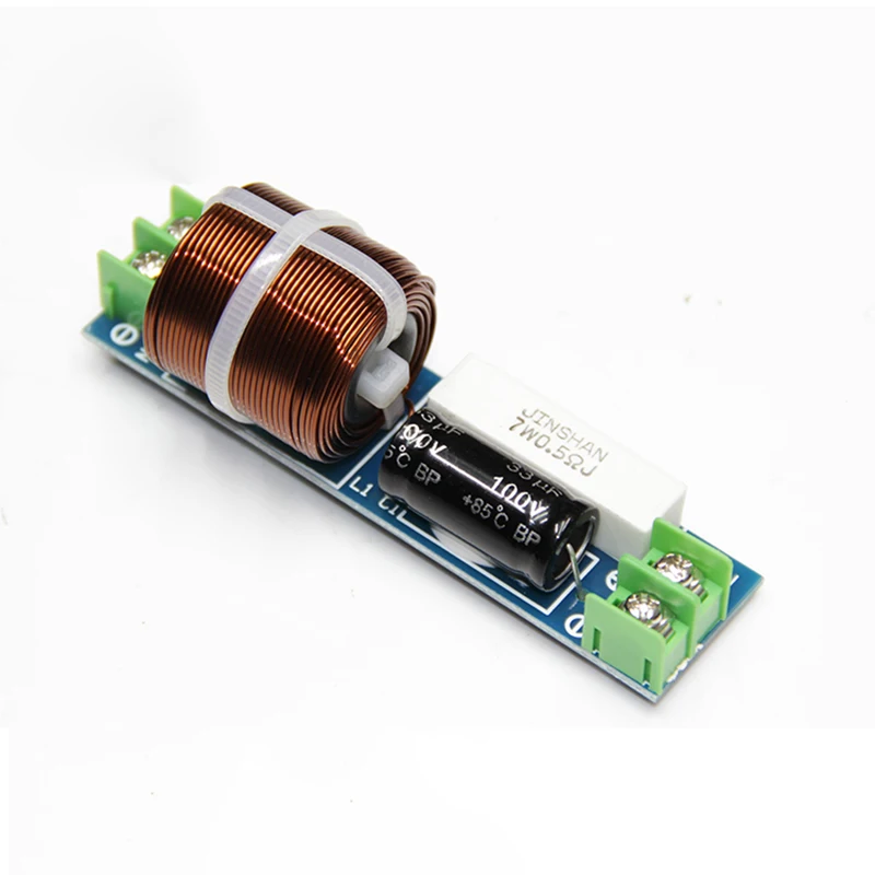 Divisor de Freqüência de Áudio para Alto-falante Três Frequências Baixo Woofer Som Horn Voz Alto-falante Filtros Crossover 80w 1pc - Image 3
