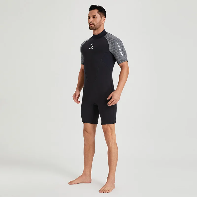 3mm Short Sleeved Men's Diving Suit Thickened Warm Diving Suit Women's Cold Surfing