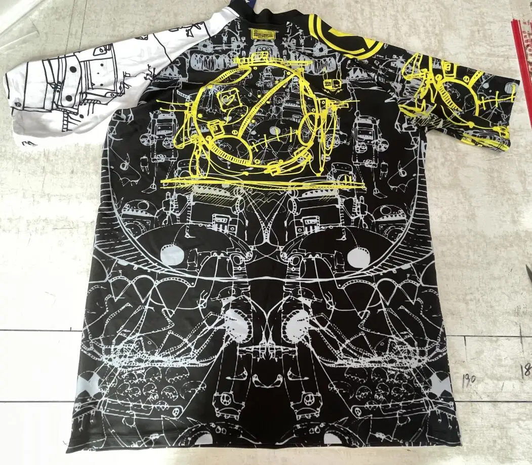 Men's Short Sleeve Surfing Shirt Nautical Diary Lycra Rashguard For Surf Sportswear Beach Swimwear UPF50 Clothes