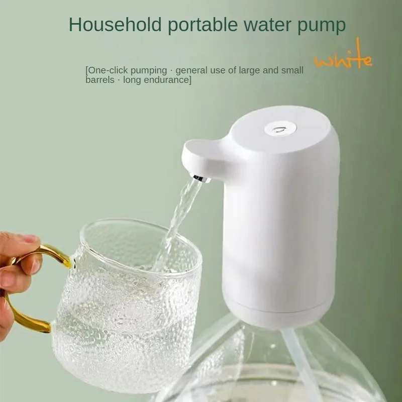 Small Gallon Water Pump Electric Office Carboy Camping Portable Automatic Dispatcher System USB 5V Bottles Dispensing Tap Faucet