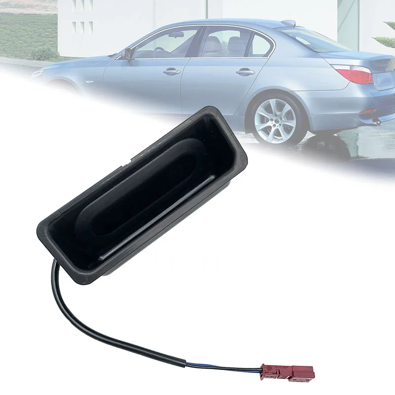 Car Trunk Lock Push Button Handle Switch for BMW E39 E60 E61 525xi 530d