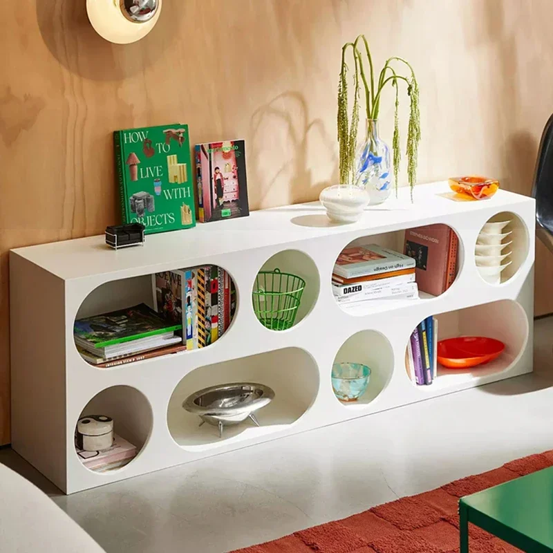 Modern Simple Living Room Book Shelf Display Cabinet Products Nordic Decorative Cabinet Floor Estanteria Bookcase Furniture