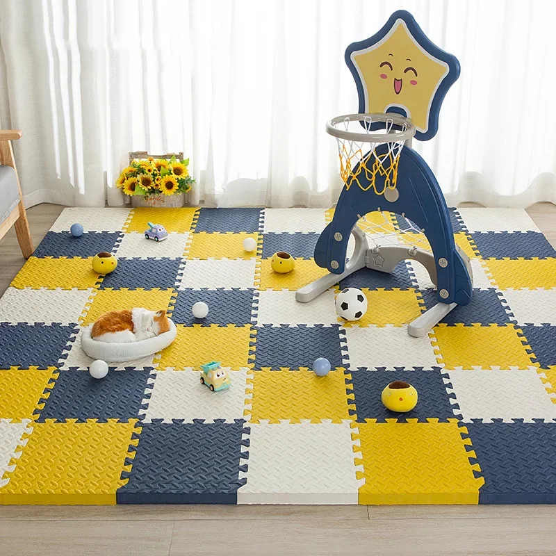 Puzzle Mat Baby EVA Foam Play Black and White Interlocking Exercise Tiles Floor Carpet And Rug For Kids Pad 30*30*1cm Gifts puzzle play mat baby play mat foam play mat play mat